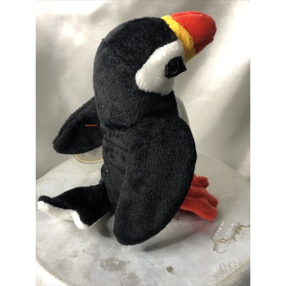 Ty Beanie Baby 'PUFFER' The Puffin 1997 New Tush & Plastic Enclosed Tag Retired - Picture 8 of 10